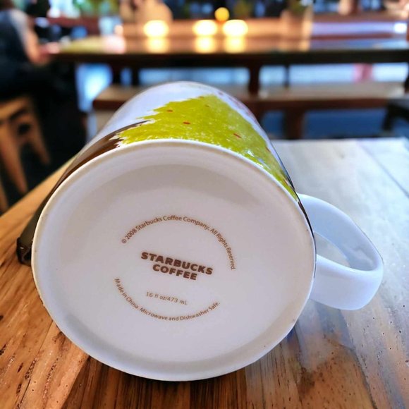 RARE! Starbucks 2008 NEW YORK Happy Holidays Collector Series 16oz - Picture 2 of 3